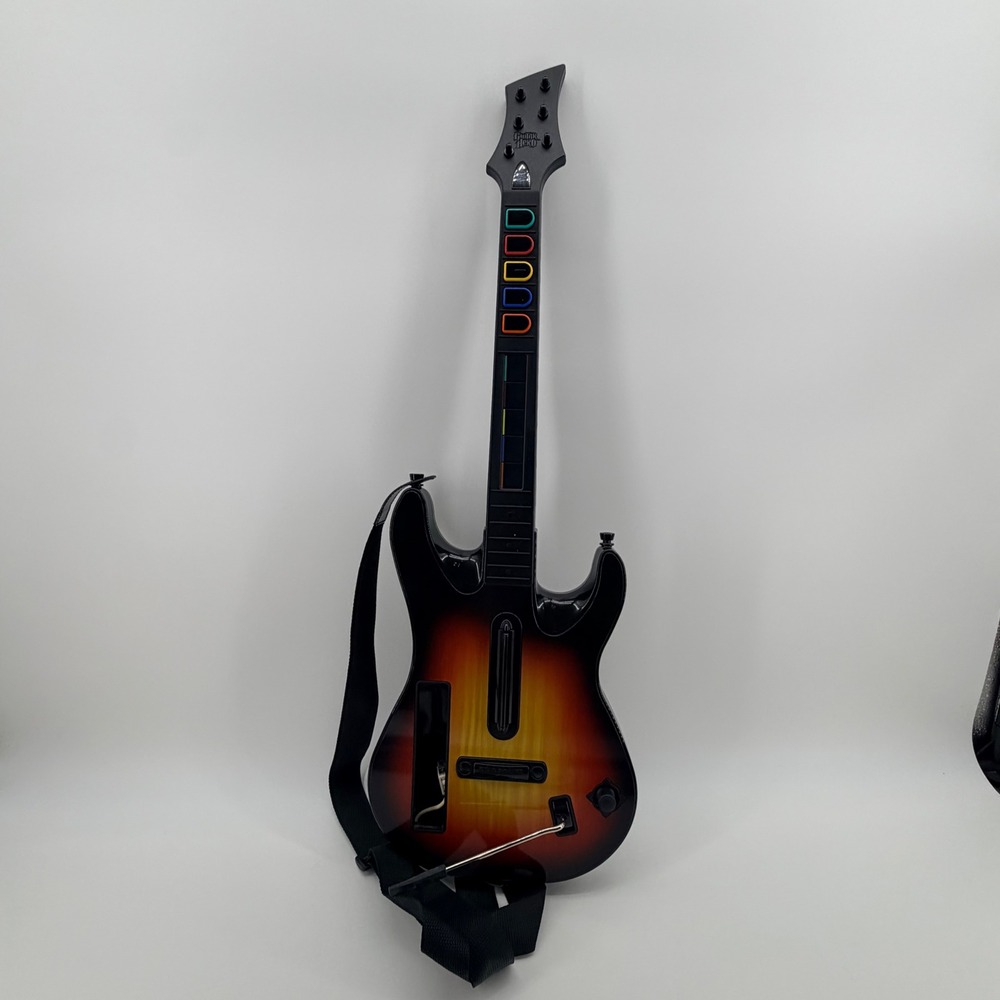 Nintendo Wii Guitar Hero World Tour Wireless Controller Sunburst RedOctane